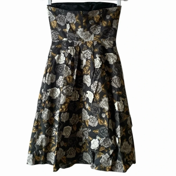 J CREW Strapless Cocktail Dress Party Marielle Dress in Solstice Floral Size 00 - Picture 6 of 11
